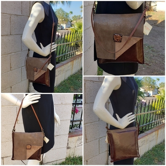 BEAUTIFUL‎ UNIQE MURRA VENEZIA LEATHER BAG - Picture 1 of 8